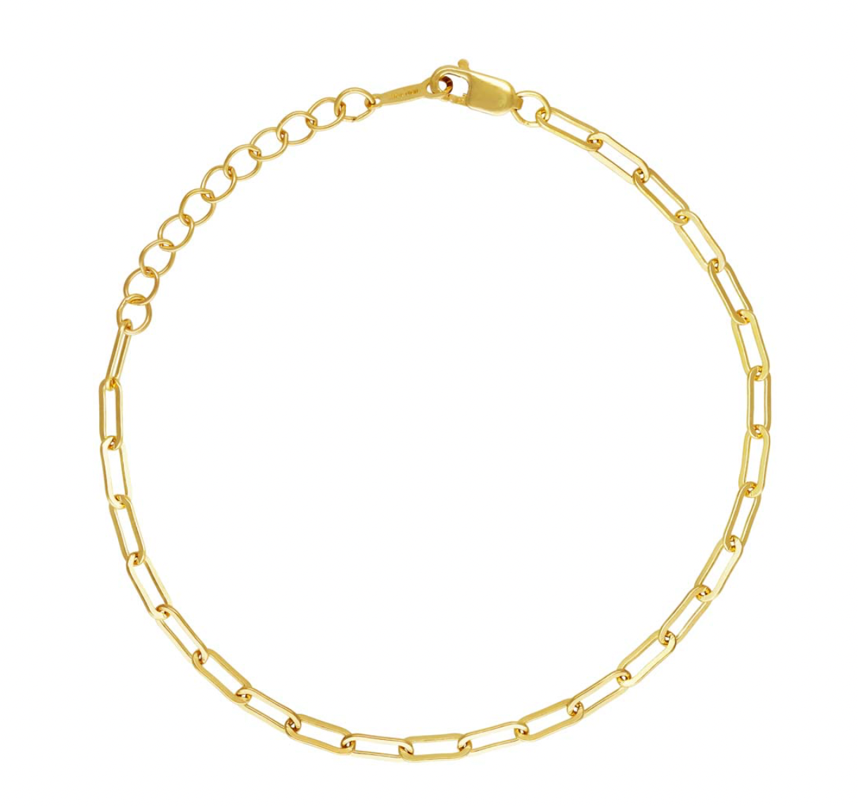14ct Gold Chain Bracelet