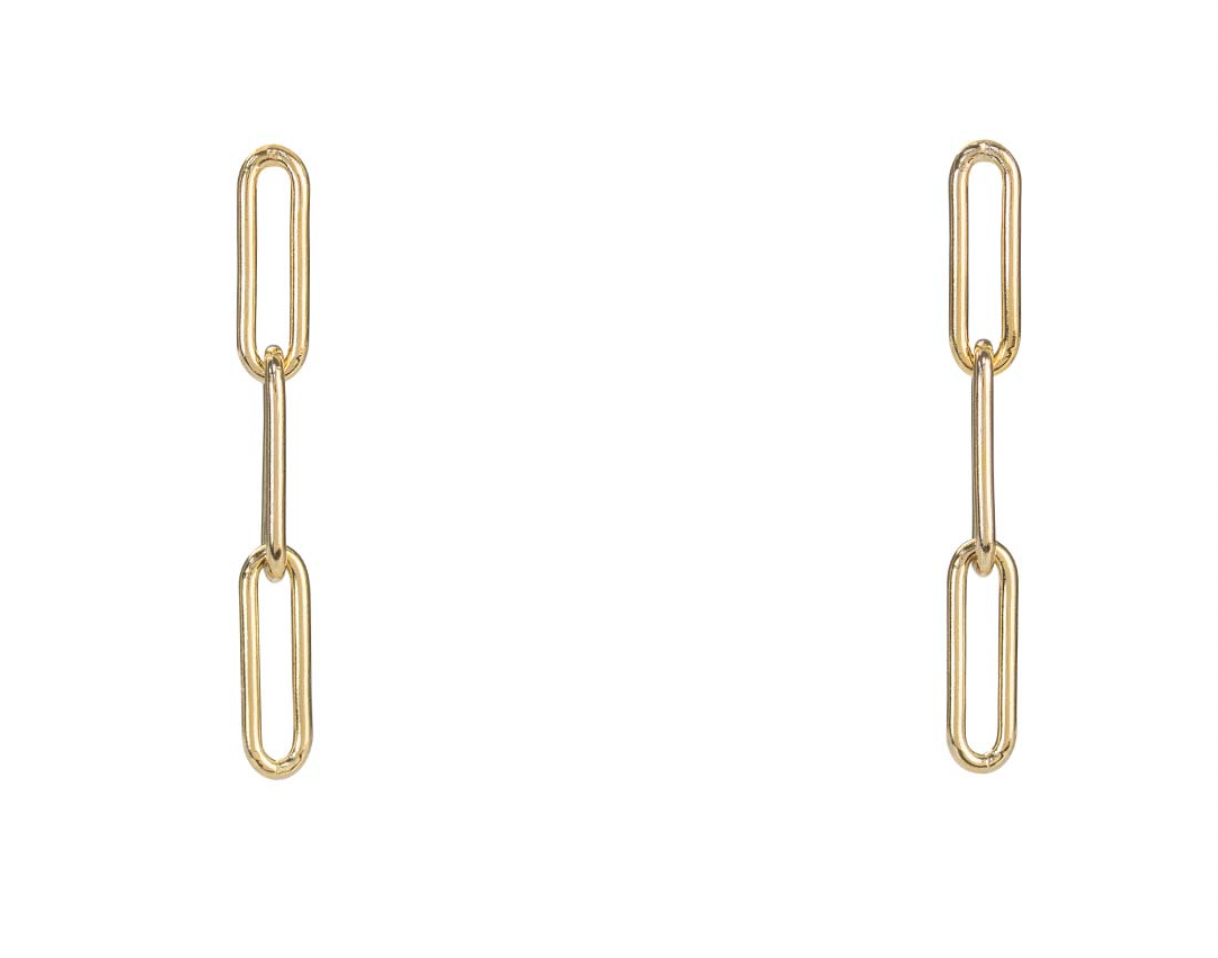 14ct Gold Filled Chain Earring