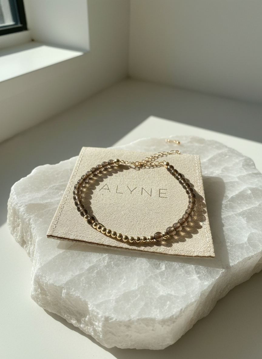 Smoky Quartz and 14ct Gold Filled