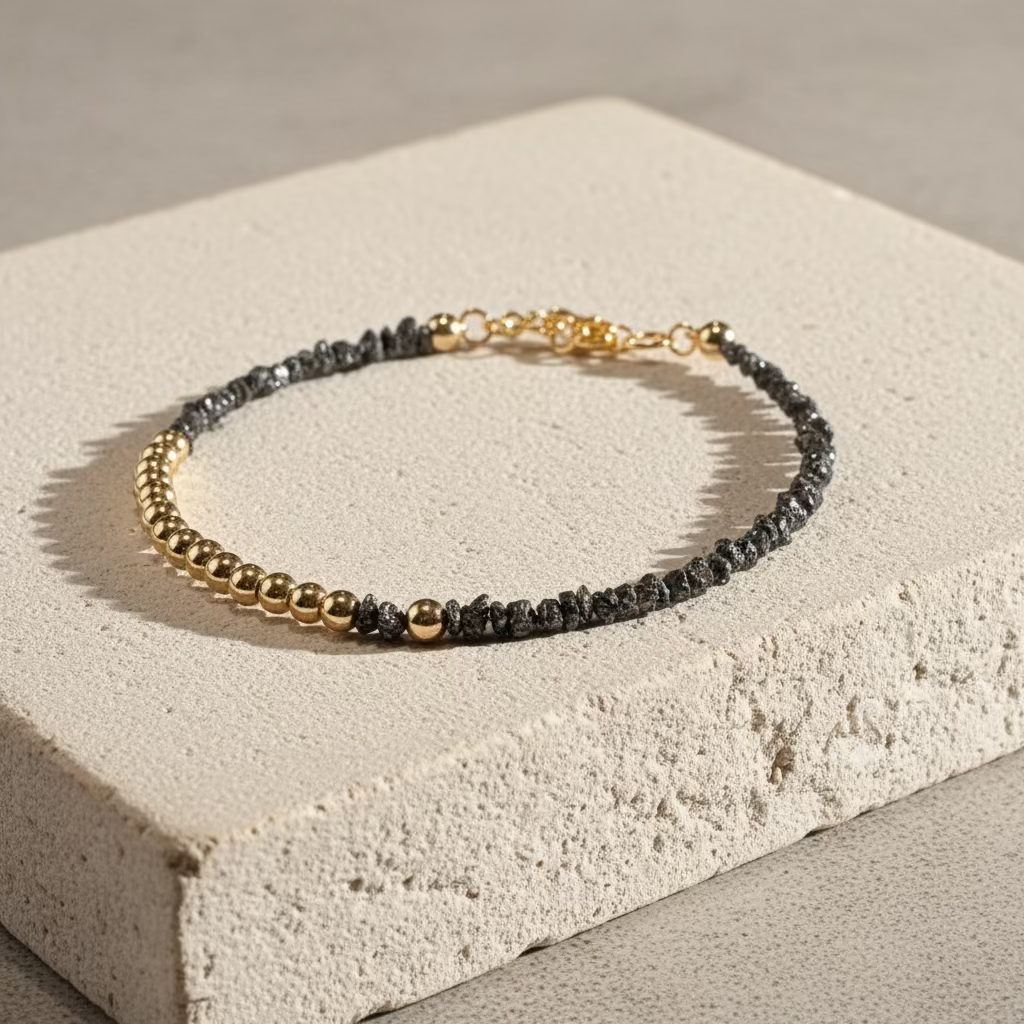 Diamond Crescent Moon Bracelet