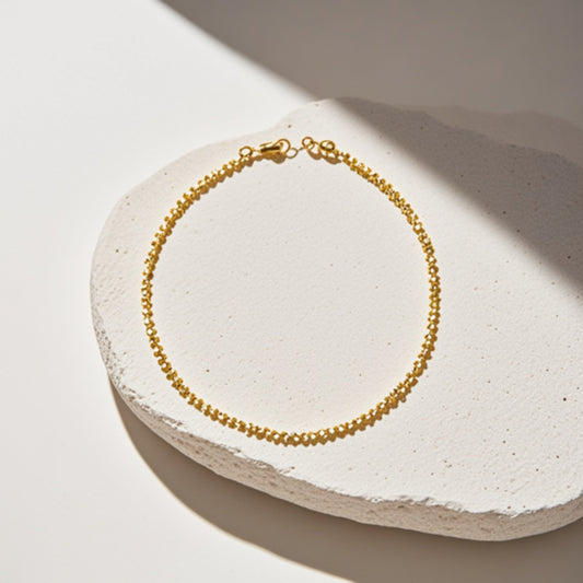 14ct Gold Chain Bracelet